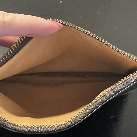 MICHAEL KORS SIGNATURE FANNY PACK BELT BAG SNAP CHAIN PURSE BROWN 554131 - Picture 3 of 9